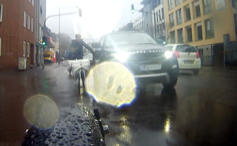 Proxemik, Sicherheit und Radverkehr